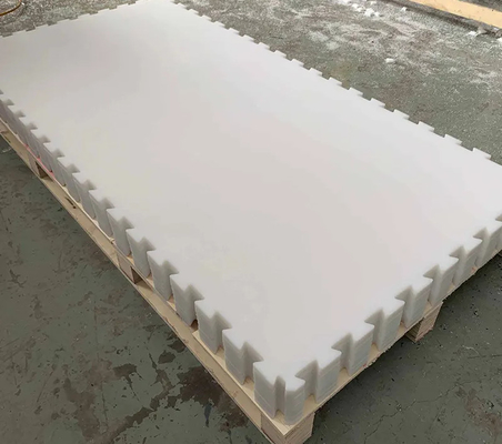 Hecho en China Bajo el suelo pista de hielo pista de baloncesto de costa a costa portátil sintético UHMWPE hoja de hielo Rink de alquiler