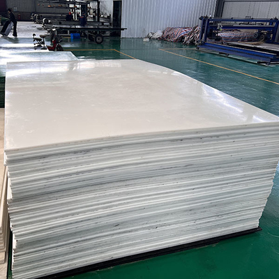 Hoja de plástico HDPE de grado alimenticio para cortar y moldear resistente a productos químicos con 0,3-200 mm