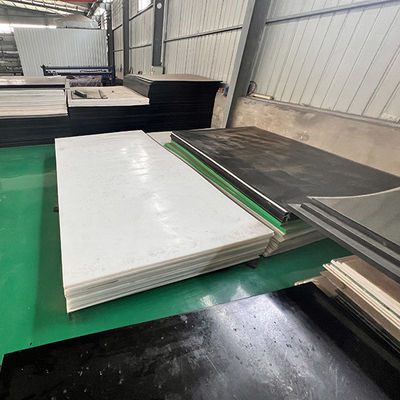 Grado alimenticio Placa de plástico de polímero blanco HDPE Resistente a sustancias químicas 1 mm-100 mm